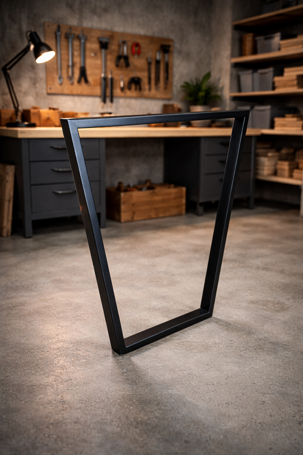 Noga stalowa | Trapezowa | Profil 4/2 cm