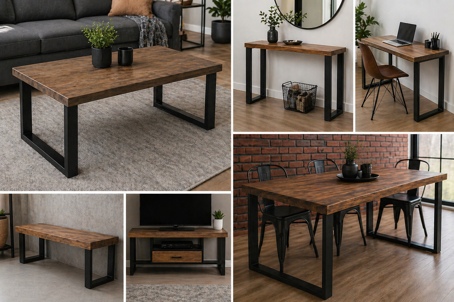 Noga stalowa | Loft | Profil 10/4 cm
